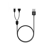 Ladegerät Ersatz kompatibel für Delupet Hundetrainingshalsband, magnetisches Ladekabel für Yawpet Shock Collar 0,8 m