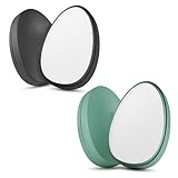 Nano Glas Hornhautentferner – 2 Stück Hornhaut Entferner Fuß, Hornhautfeile für sanfte Fußpflege, Fußraspel zur Hornhautentfernung nass & trocken, mit Staubschutz