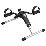 himaly Minibike Heimtrainer Bewegungstrainer Pedaltrainer Arm und Beintrainer Trainingsgerät Fitnessgerät mit LCD-Monitor Einstellbarer Widerstand Fahrradtrainer Fitness-Fahrrad Heimfahrrad