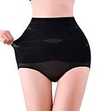 piannao Damen Miederslip Unterhosen Shapewear mit Hohe Taille Shaping figurformend Unterwäsche Miederpants Taillenformer Taillenmieder Formslip Formend Slip
