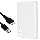 Storite Gaming Externe Festplatte, tragbares USB 3.0-Laufwerk, Festplatte 2,5 Zoll Ultra Slim & High Speed ​​HDD Datensicherungslaufwerk geeignet für Xbox, PS5, PS4, PS3, PC, Android, Mac (1TB)