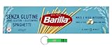 12x Barilla Pasta Spaghetti Senza Glutine,Glutenfreie Nudeln aus weißem Mais, gelbem Mais und braunem Reis 400g + Beni Culinari Kostenloser Schlüsselanhänger