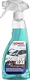 SONAX Xtreme ScheibenKlar - Pure Water Technology (500 ml) Glasreiniger zur Entfernung von Verschmutzungen auf Scheiben & für eine Besser benetzte Glasoberfläche, Art-Nr. 02382410
