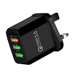 Telefon Ladegerät Wall Plug - USB Fast Ladegerät, 18W QC3.0 Plugs | 5v3a Ladeblock, tragbarer Stromwürfel, Stecker für Mobile Kameras -Kopfhörergeräte