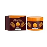 Bräunungsgel Summer Beach Sunbathing Bronze Wheat Body Moisturizing Gel ZrT275 (Orange, One Size)