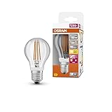 OSRAM Star+ LED-Lampe mit Bewegungssensor für E27-Sockel, Filament-Optik ,Warmweiß (2700K), 806 Lumen, Ersatz für herkömmliche 60W-Leuchtmittel, nicht dimmbar, 1-er Pack