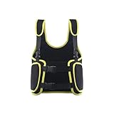 Kinder-Kart-Brustschutzweste mit verstellbaren Trägern, Mehrzweck-Rippenschutz für Kinder von 6–10 Jahren, gerippte Rennweste, Sicherheitsausrüstung