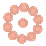 ABOOFAN 20 Stück Anti-rutsch-patch Pflaster Aufkleben Schweißfleck Pulloverschützer Stoffflicken Selbstklebend Schweißpads Für Den Sport Absorbierendes Pflaster Elastischer Stoff Beige