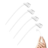 Rückhaltesicherung für Hörgeräte – kompatibel mit Zubehör Gehörschutz 85 dB, 4 Sicherheitsclips, optimaler Komfort, Gehörschutz, bequem für Erwachsene, Männer, Frauen, Reisen