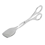 Glomora Edelstahl-BBQ-Clip, Buffet-Lebensmittelzange, Backen, Brot, Steak, Küchenklemme, Servierwerkzeuge