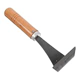 Gadpiparty Metall Baumrindenschaber mit Holzgriff Langlebiges Entrindungswerkzeug für Effiziente Baumrindenentfernung Praktischer Schäler für Gartenarbeit Obstbaum Pflege und Baumpflege