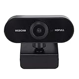 Pssopp 1080P-Webcam, Autofokus-Full-HD-Computerkamera mit Integriertem Mikrofon, für Live-Videokonferenzen