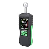 Spherical Induction Water Meter | Non - Destructive Dampness Detector for Wood/Paper/Walls | Color LCD & Sound Alerts | 40mm Penetration, 0.1% Resolution