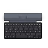 Hama Multi-Device-Tastatur Travel 600', Hülle, Bluetooth®, klein, kabellose Tastatur QWERTZ DE, schwarz