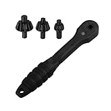 Ratsche Für Bohrfutter - Mit Schnellwechseladapter | Leichte Tragbare Ratsche | Ersatzwerkzeug Für Bohrfutter | Ratsche