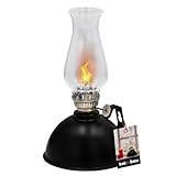 KOTARBAU® Petroleumlampe Glas Öllampe mit Regulierbare Flame 20 cm Campinglampe Petroliumöllampe Kerosinlampe Laterne Vintage Öl Lampe Camping Licht Balkon Zubehör Petroleumlaterne für Innenräume