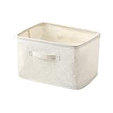 yaoqijie Home Storage Box große Korborganisatoren for Kinder Spielzeug Aufbewahrung umweltfreundlich faltbare Griffe Wäschereikörbe lasting (Color : Auburn)