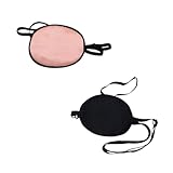 Outanaya 2St kinder augenklappe seiden schlafmaske silk eye mask augenklappe kinder Amblyopie Okklusions-Augenklappe Augenklappen Augenklappe für Kinder Amblypie Augenklappe