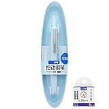 Generisch Ausziehbarer Füllfederhalter - Ausfahrbare Füllfederhalter zum Schreiben - 0,38 mm Feinspitze für Büro Schule Zuhause Skizzieren Zeichnen Tagebuch Kalligraphie Kinder Schüler