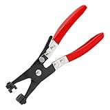 Schlauchschellen Werkzeug,Rutschfeste Hochleistungs Auto Werkzeuge mit Griff | Federzange | Für Wartung und Reparatur von Auto Motorrad LKW in Werkstatt Garage Unterwegs
