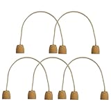 Genérico Wickets Crockets-Set für den Innenbereich - Backyard Croquet, 5 Spielteam-Spieler, Kroketten-Set für den Außenbereich, Familien, 7,08 x 5,9 cm