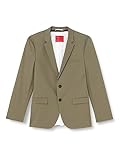 HUGO Men's Arti232X Jacket, Dark Beige251, 56