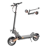 Elektroroller für Erwachsene S5JY, ABE-Straßenzulassung inklusive, 48V13Ah Elektroroller Fährt 45-50 Km, Mit Doppeltem Hydraulischem Bremssystem Und Doppelter Stoßdämpfung