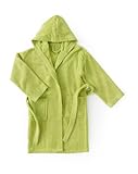 Top Towel Mädchen & Jungen Confort-Bademantel Kinder, Frottee 450g/m², Mit Kapuze & Taschen, Waschbar bei 30°C, 100% Baumwolle, 5 Farben, Pistazie, 14 a 16 Jahren