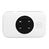 Eminchu Entsperrter 4G-LTE-Router, Tragbarer WLAN-Hotspot, Hochgeschwindigkeits-Internet-Router mit 3000-mAh-, Bis zu 150 Mbit/s und Unterstützung für 10 Geräte, Ideal für Reisen, Zuhause und Büro