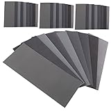 TOBBOMEY 90-teiliges Set Schleifpapier-set Bußgeld Sortiert Schleifen Grobes Schleifpapier Streugut Holzbearbeitung Schleifpapier Mit Hoher Körnung Beflockung