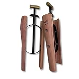 DELFA Sensomatic Red Cedar Schaftformer - Stiefelformer ideal für Reitstiefel - Stiefelschaftformer 35cm Länge - Geeignet für alle Lederstiefel