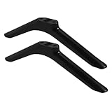 DECORNIJIA Tv Füße mit Schraubenset Ersatz tv Ständer aus Robustem Material Kompatibel mit Fernsehern und Monitoren Modernes Design Einfache Montage für Wohnzimmer und Büro