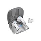 ASUS ROG Cetra True Wireless SpeedNova White RGB In-Ear Gaming Kopfhörer (ROG SpeedNova Wireless-Technologie, AI-Mikrofon, Geräuschunterdrückung (ANC), 46 Std. Akkulaufzeit, kabelloses Laden, weiß)