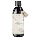 Waldkraft Bio Honig-Elixier mit Mariendistel & Riboflavin | Oxymel aus Honig & Apfelessig | Mit 80 % Silymarin & Vitamin B2 | Ohne Alkohol & Zusatzstoffe | 250 ml im Mironglas