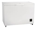 Gorenje FH30DAW Gefriertruhe/Höhe 111,4 cm/Gefrieren 297L/ LED Beleuchtung/Mit Hochleistungsrollen/FastFreeze/Sicherheitsschloss, Weiß