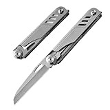 Kleine handliche werkzeug scharfe stahl messer praktische Camping Abriebfest tragbare edc outdoormesser Taschenmesser Klappmesser Einhand messer multi tool mit Schraubendreher Schere Säge clip, 13-1