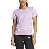 adidas Damen Run It Brand Love T-Shirt, Schwarz, XL