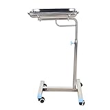 C-Juzarl Laborwagen Gerätewagen Medizintechnik Servierwagen, 30 kg Tragfähigkeit, Labor Rollwagen Medical Trolley Friseursalons, Zahnkliniken usw.