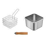 DOUDINGMAO Leicht zu reinigendes Camping-Kochgeschirr aus Edelstahl, multifunktional zum Braten, Kochen und Kochen, stapelbar, spart Platz, tolles Camping-Kochgeschirr