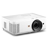 ViewSonic PX704HD 1080P Home & Business Projektor, bis zu 300' großes Bild, 4000 Lumen, 2X HDMI/USB, Hoher Kontrast mit 0,65 DMD Chip