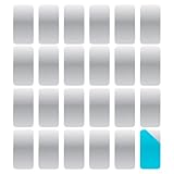 Metallplatten für magnetische Halterung, 5,9 x 3,8 cm, Metallstreifen, Magnetplatte, Dichtungsabdeckung, Stahl, Ersatzzubehör für und Magnete