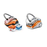 THOMAS CYCLOON HYBRID Family & Pets - Tierhaarstaubsauger gegen Tierhaare und Gerüche, Orange/Schwarz & Pet and Family Aqua+ Staub- und Waschsauger