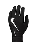 Nike Unisex Soccer Gloves Academy Therma-Fit, Black/Black/White, DQ6071-010, L