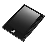 Asixxsix LCD-Zeichenbrett, Leichtes 4,5-Zoll-Schreibtablett für, Erinnerungsnotiz (BLACK)