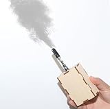 SSZZMM33 Nebel Mini-Maschine für den Außenbereich, Party, Fernbedienung, tragbar, leicht, Rauch, kleine Maschine für DJ-Bühne im Innenbereich (Holzbox), ML-FMOFOG1