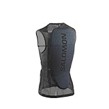 Salomon FLEXCELL PRO W, Damen-Schutzweste für Trailrunning, Wandern und Outdoor-Abenteuer, Black, S