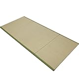 Kompakte Futon-Matratze - Faltbares Rush Grass Pad Komfortables Design zum Schlafen oder Sitzen Vielseitig einsetzbar für Zuhause Camping oder Reisen