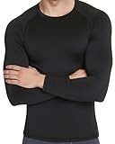 BOOJO Herren Body Shaper Bauchweg-Kompressionsshirt, Schwarz Onyx, XL