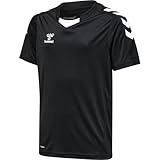 hummel Core XK Poly Trikot Kids Weiß schwarz, 14 (164) Kinder