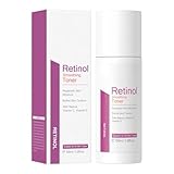 Retinol Toner - Gesichtswasser mit Vitamin C,E - Problemheilung, Beruhigende Haut, Erfrischend, Feuchtigkeitsspendend, Reinigend - Gesichtstoner Vegan 100ml (1)